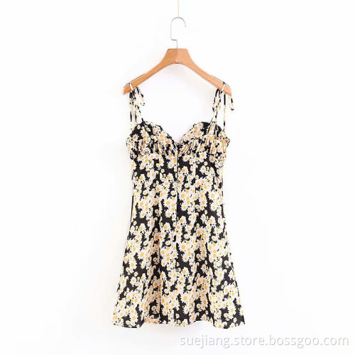 Women's Summer Printed Floral Dress